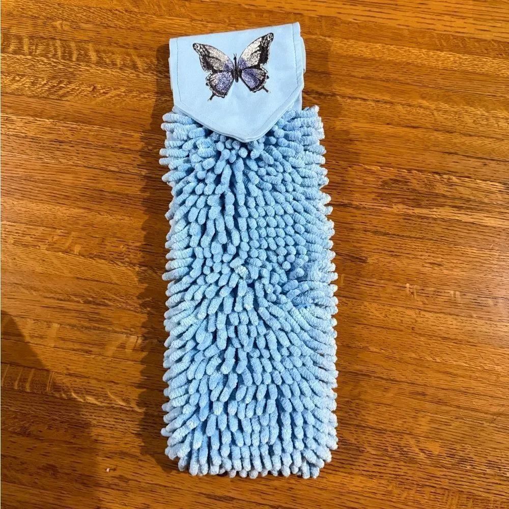Norwex Chenille Butterfly Limited Edition Towel NWT